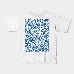 Blue Pattern Kids T-Shirt